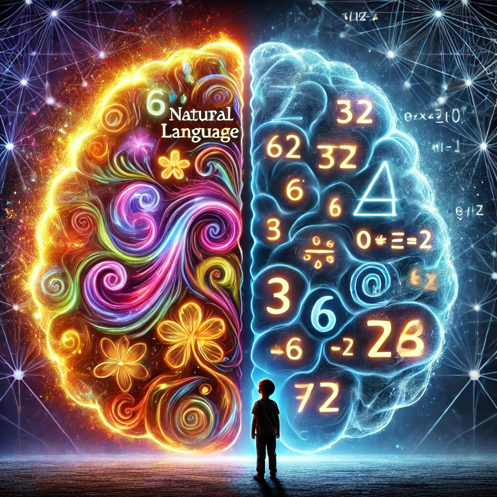 Brain Natural vs Math